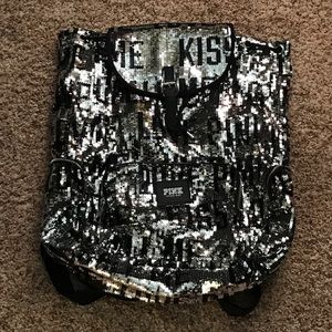 VS sequin backpack