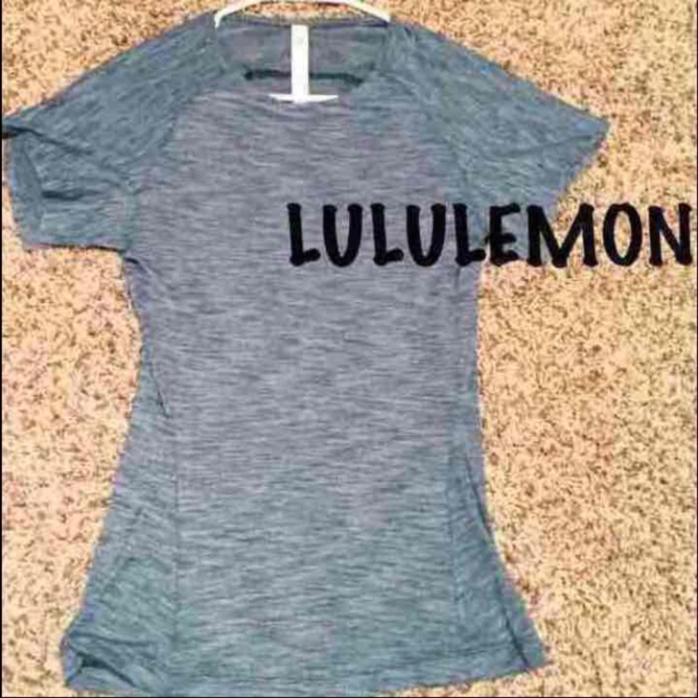 Lululemon Dark Green Go Take Off Tee