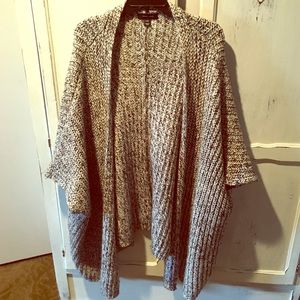 White and Black Cardigan