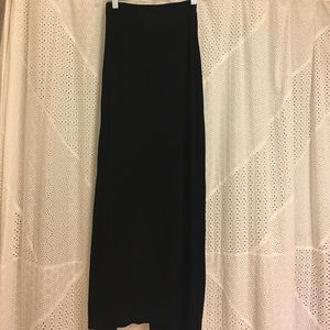 // Black Maxi Skirt //