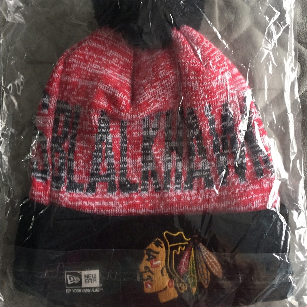 Brand New Era Chicago Blackhawks Beanie Winter Cap