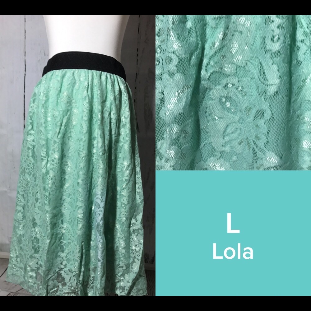 💃LuLaRoe- Lola in mint