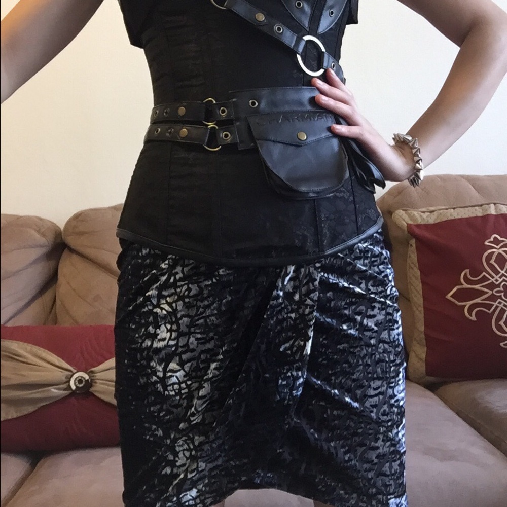 Cute velvet skirt