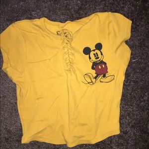 Disney crop top nwot