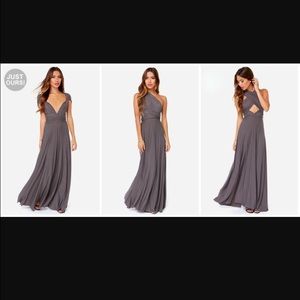 Lulu's Tricks of the Trade Convertible Dress