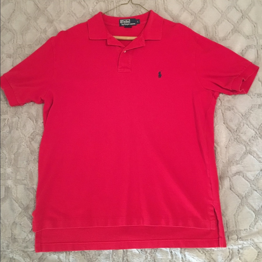 Men's Red Ralph Lauren Polo