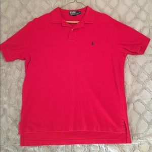 Men's Red Ralph Lauren Polo