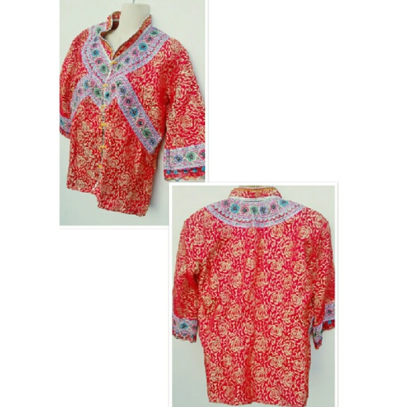 NWOT! IMPECCABLE ORIENTAL EMBROIDERED JACKET SZ SM - Picture 3 of 4