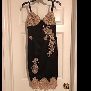 Black party dress
