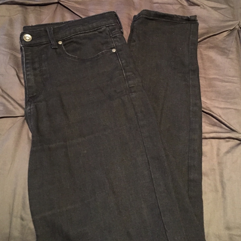 Host Pick Banana Republic Black Skinny Jeans - Picture 2 of 4