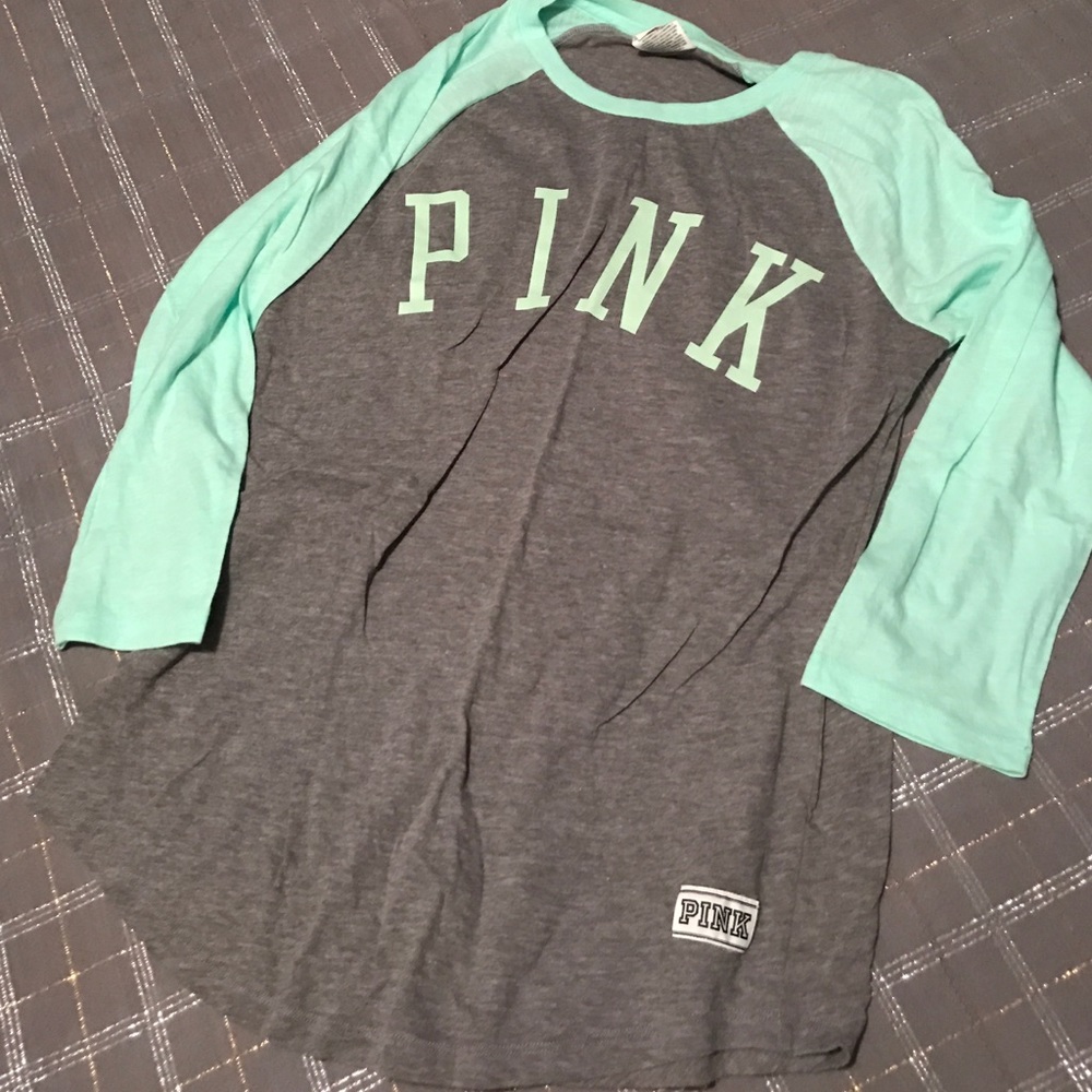 PINK baseball tee
