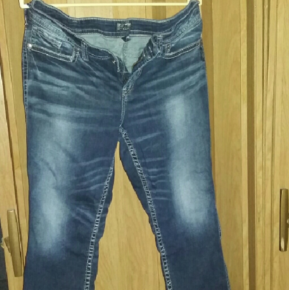 Silver capris