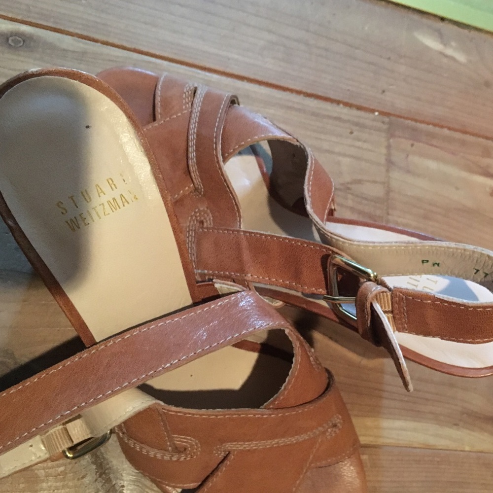 Stuart weitzman sandals wedge