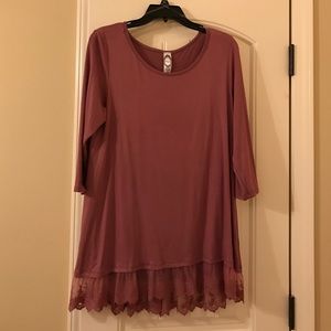 Mauve tunic