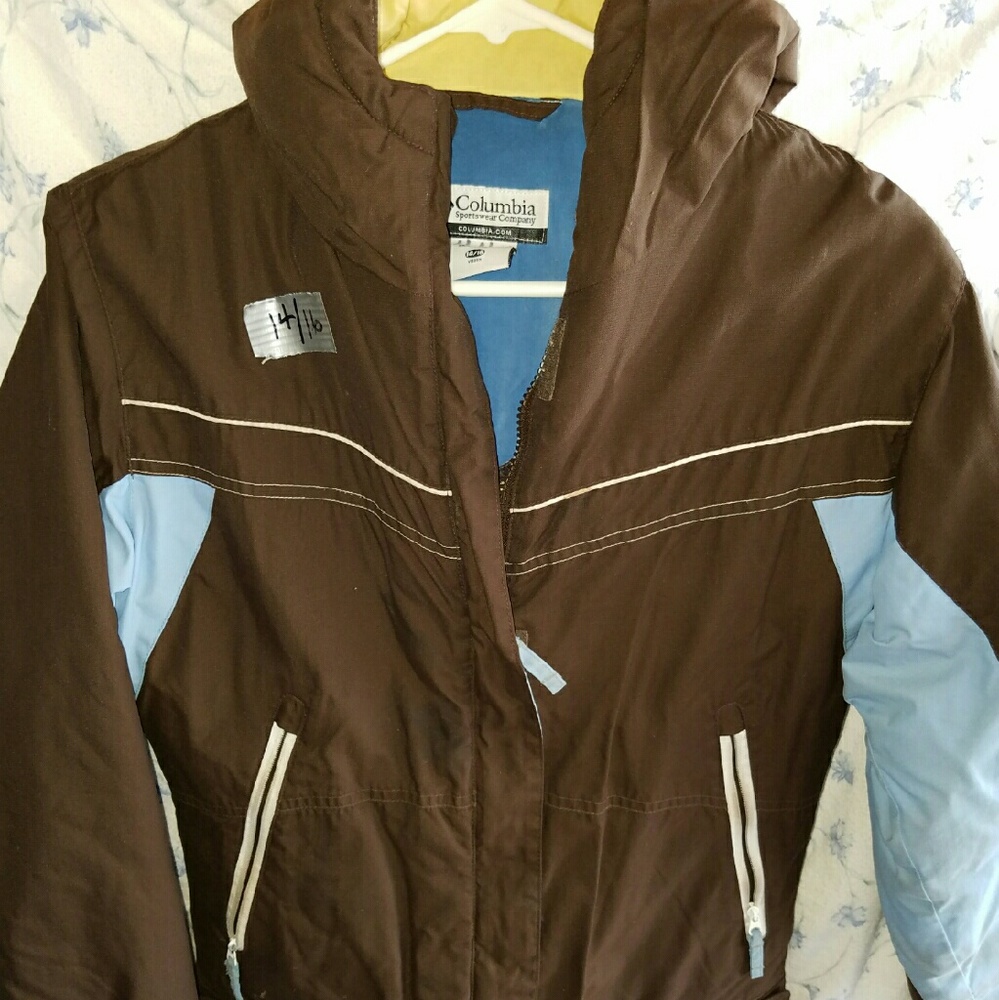 Girls Columbia jacket, sz 14/16