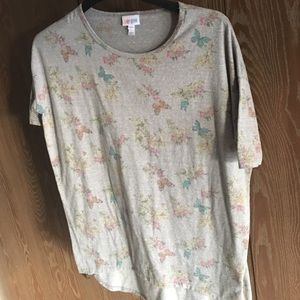 Butterfly print print lularoe Irma