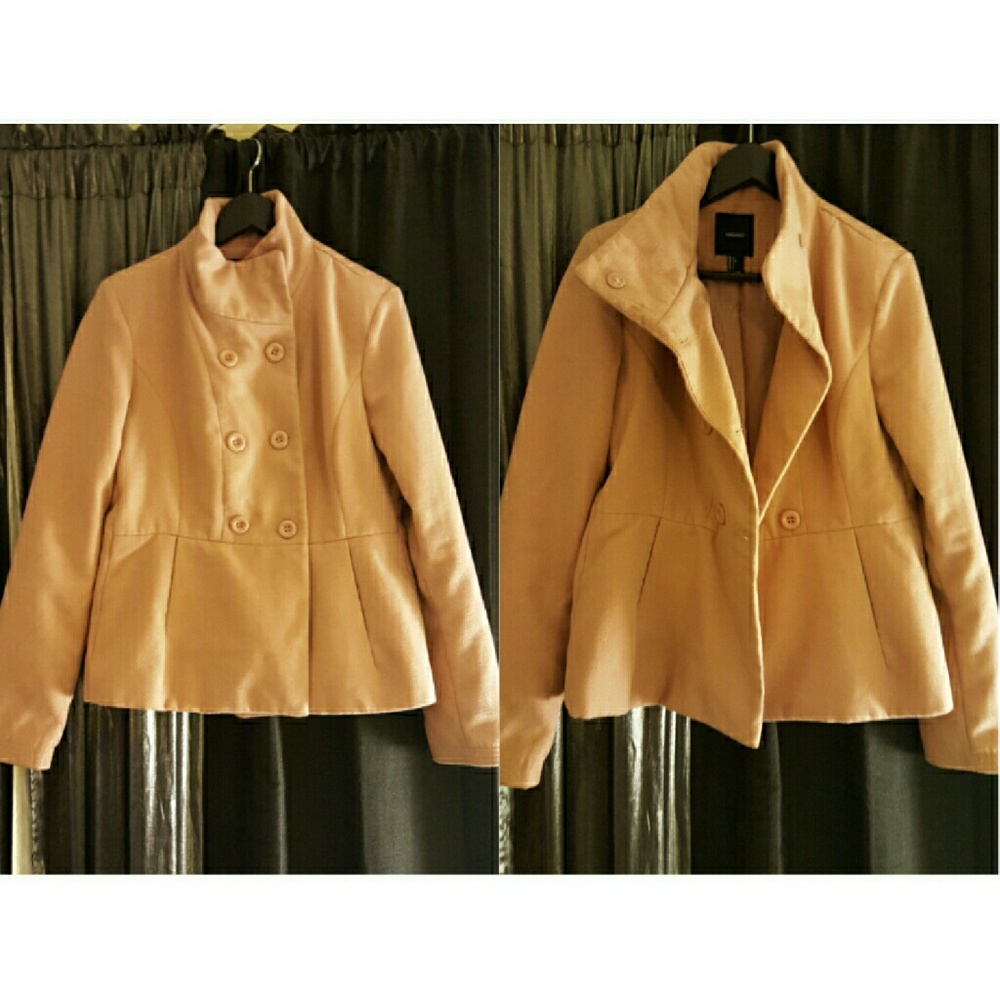 xxxbundledxxx Forever 21 Double Breasted Peacoat