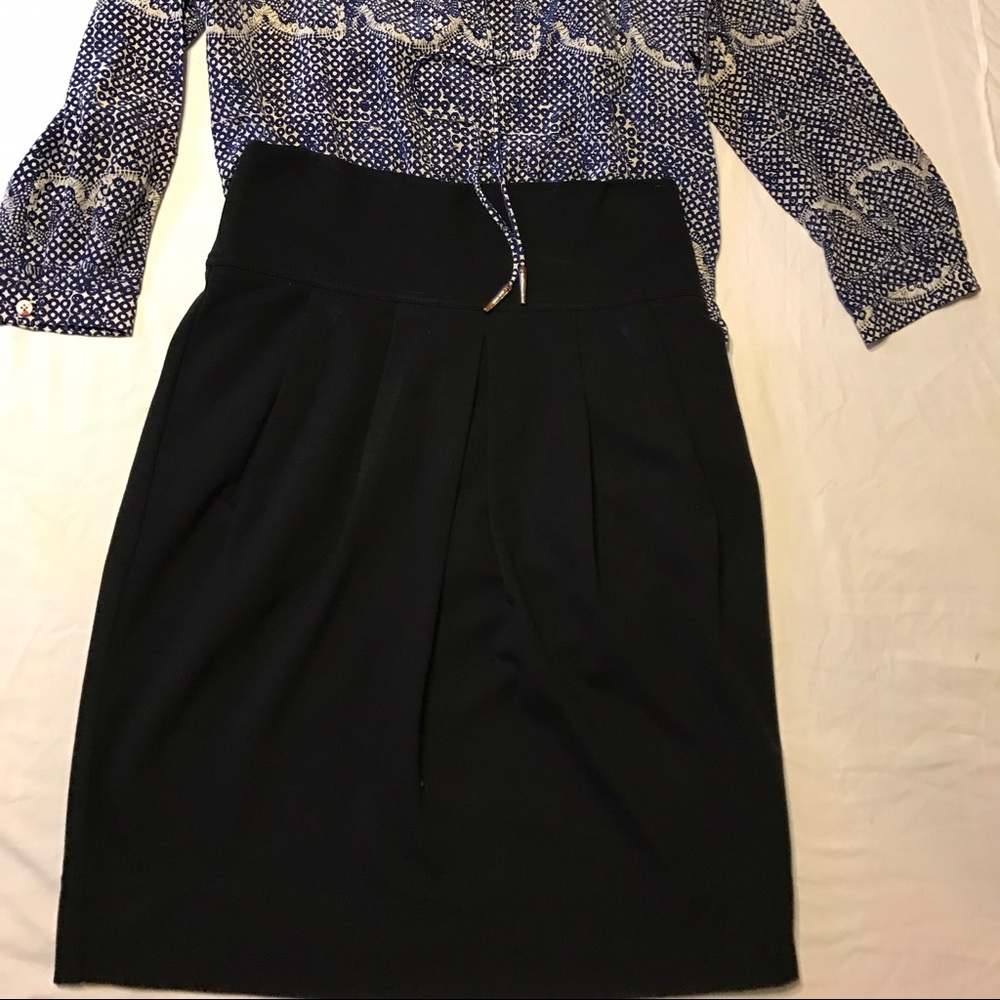Theory size 6 black skirt