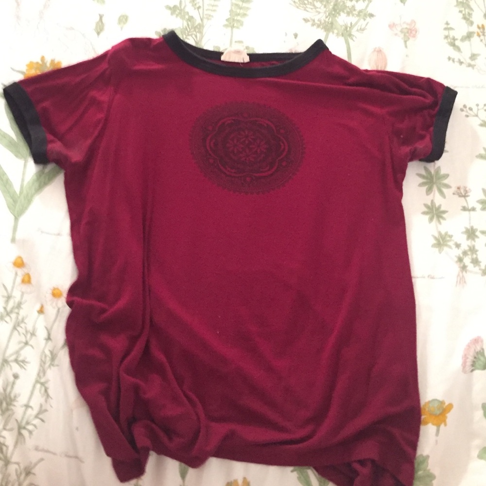 Soft Burgundy Top