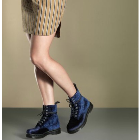 blue velvet doc martens