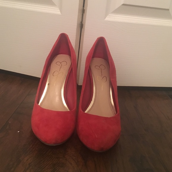 Jessica Simpson Shoes - Red heels