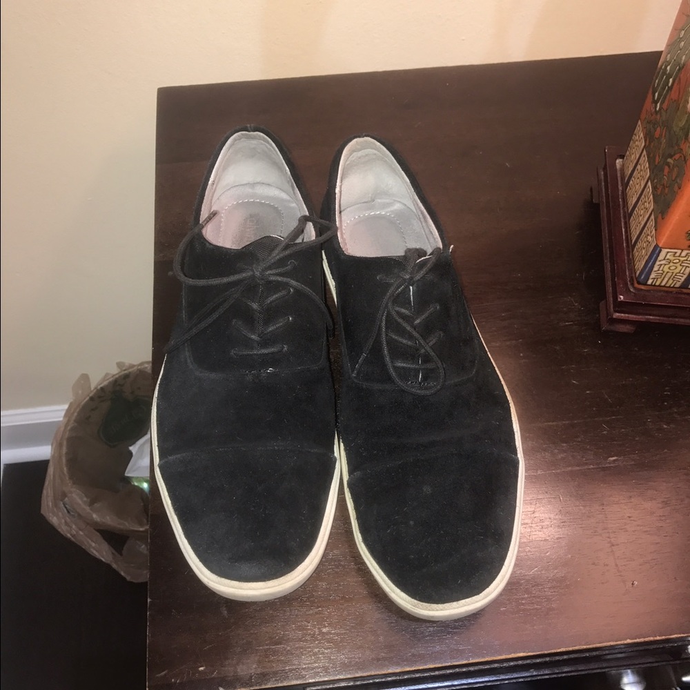 Men's Calvin Klein Suede Black Sneaker 9M