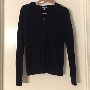 Zip-up sweater