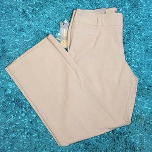 Women's Petite Kakhi Dress Pants