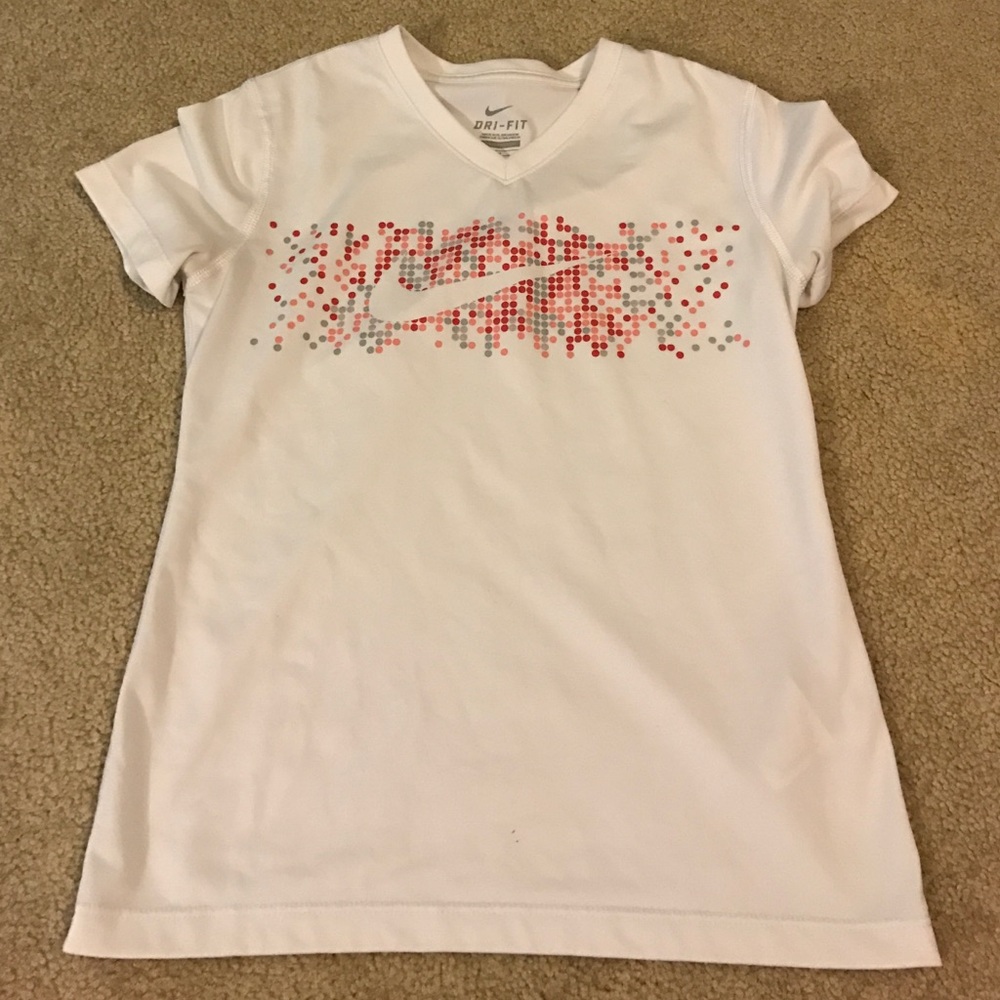 Nike girls dri fit tee