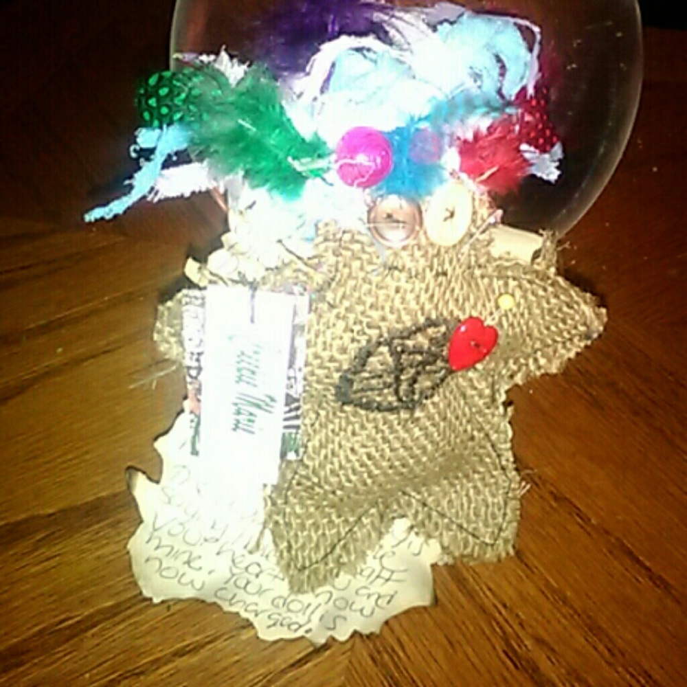 Put a hex on your ex voodoo doll