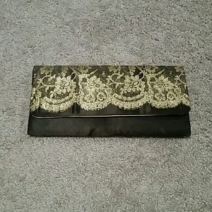 Black & Gold Clutch