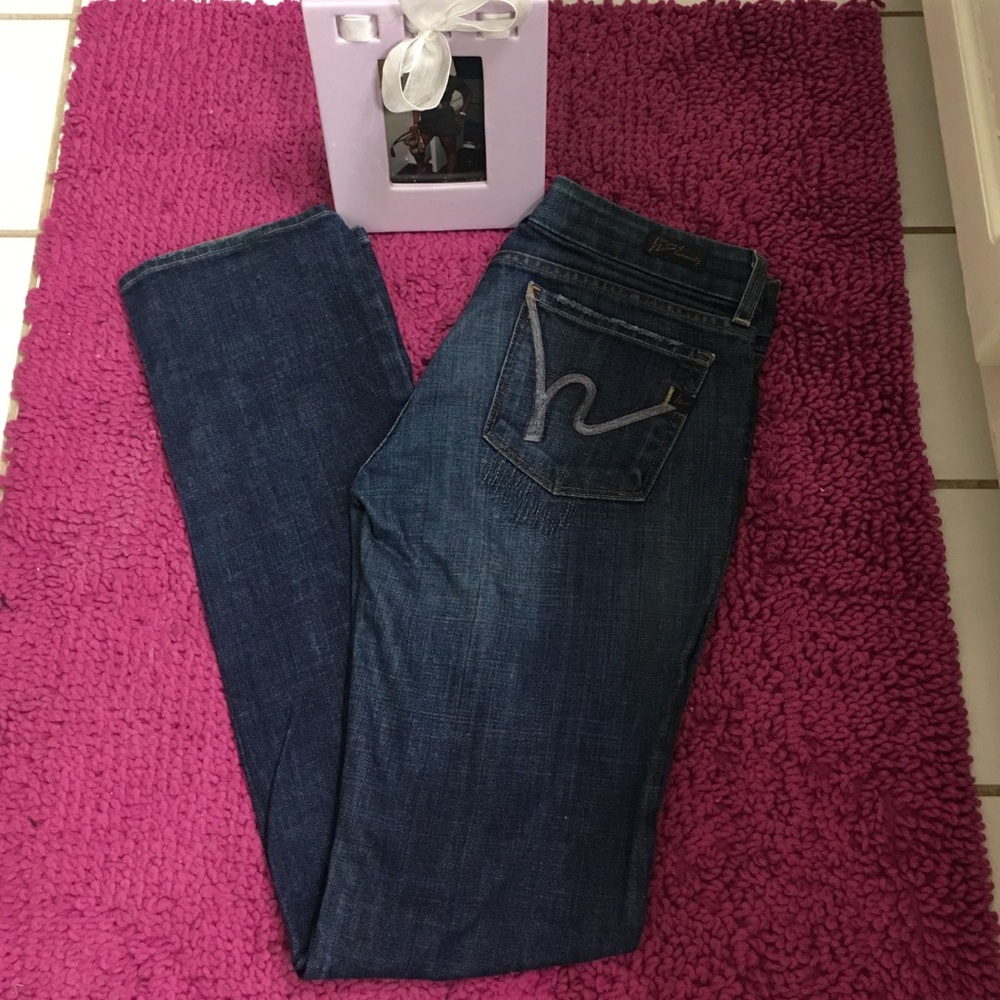 Citizens of humanity low waist straight leg