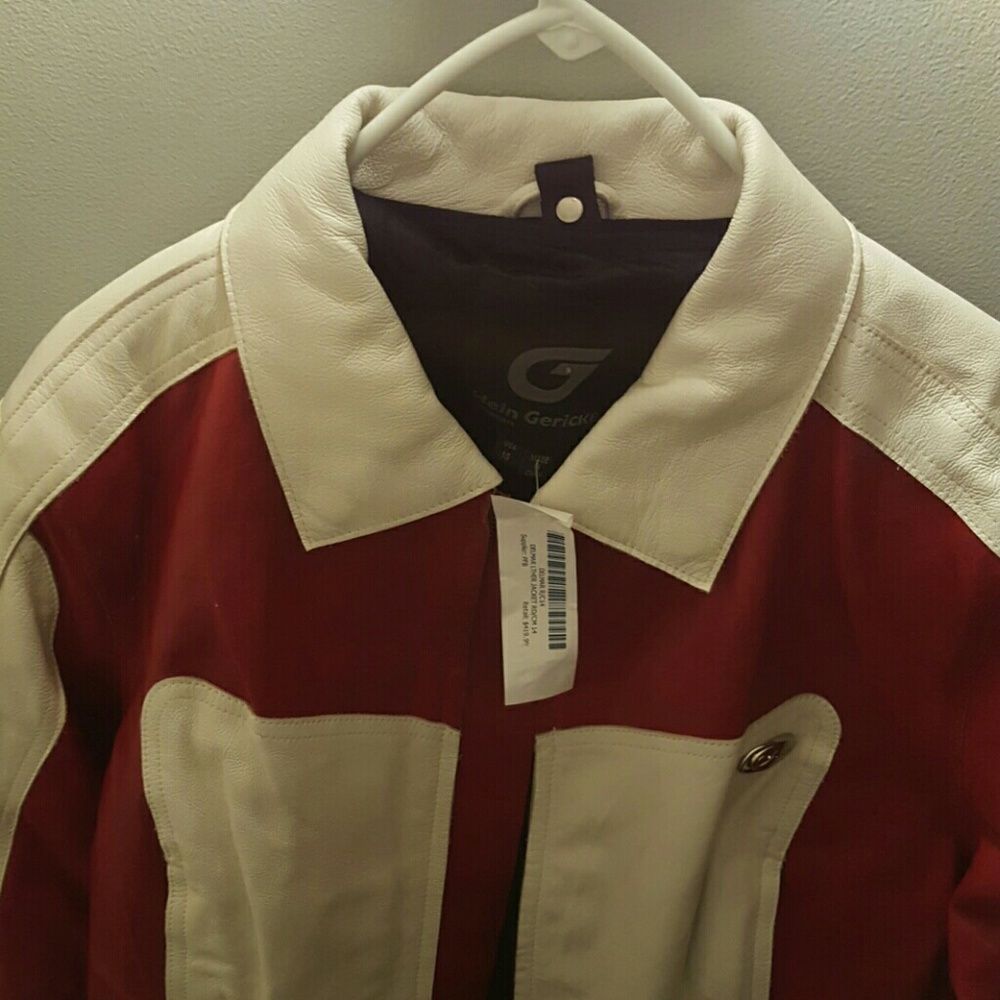 Women's motorcycle leather jacket