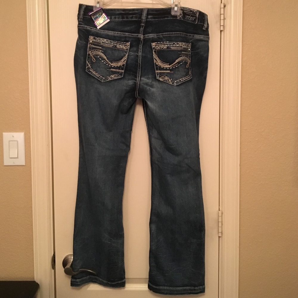 Series 31 jeans, size 14, trumpet
