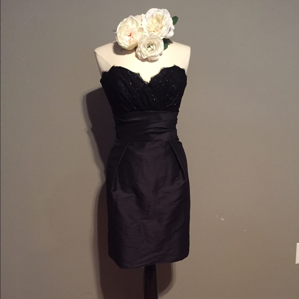 Alvina Valenta Black Cocktail Dress