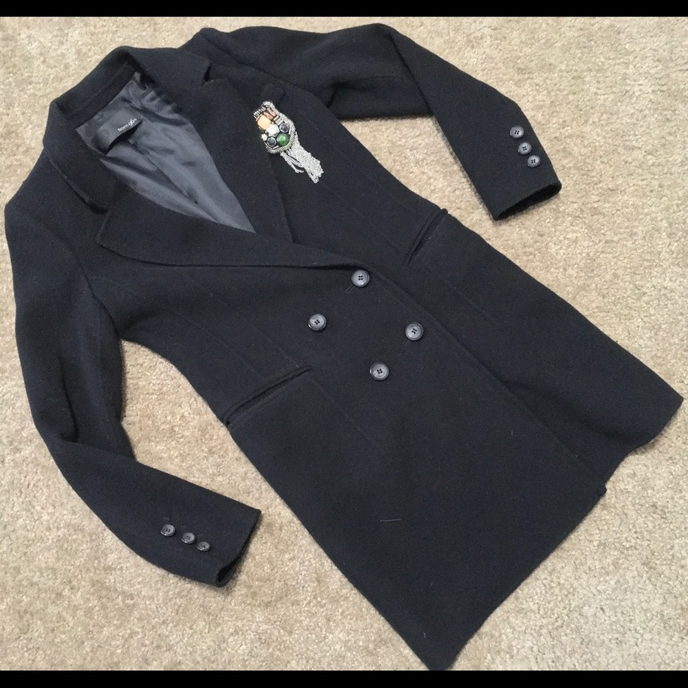✨Like New✨ Black Pea Coat