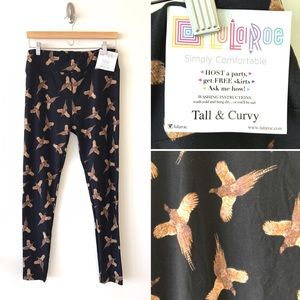 LulaRoe TC NWT Very Pheasant Leggings