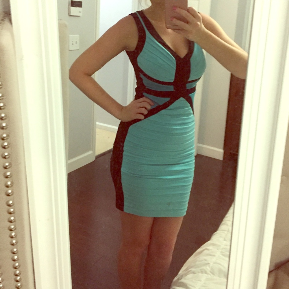 Cache color block dress!