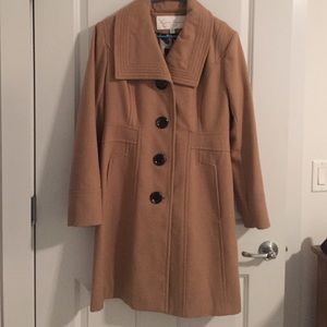 Jessica Simpson brown knee length coat
