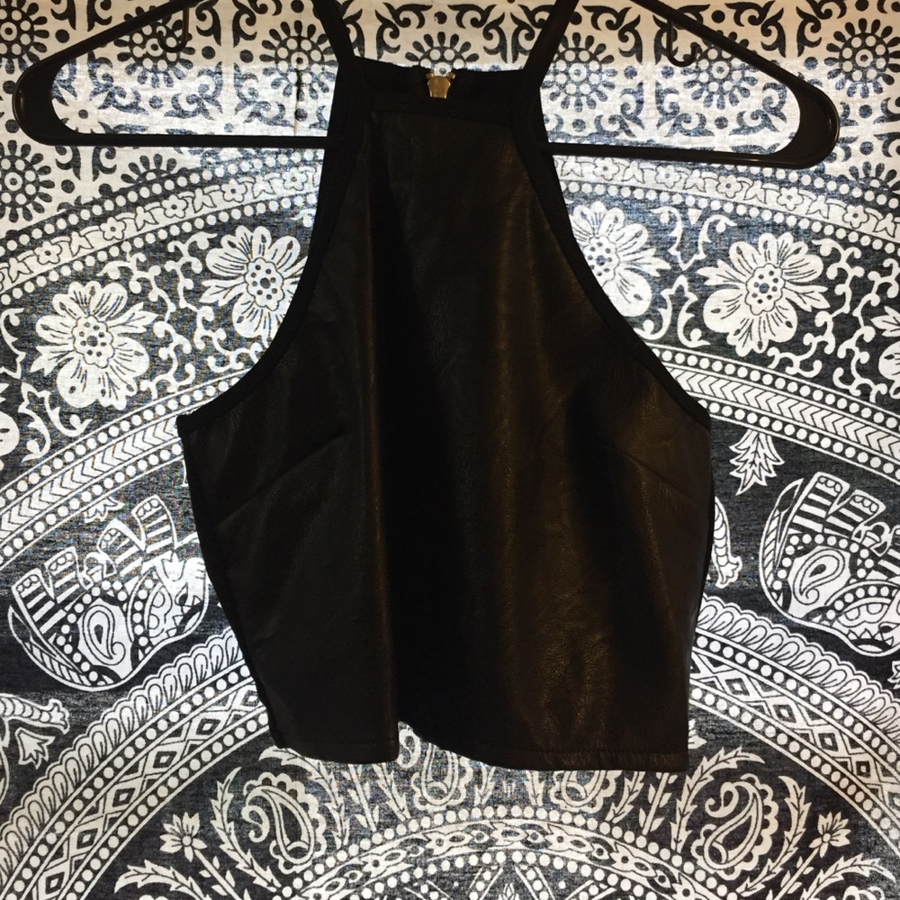 Black Crop Top