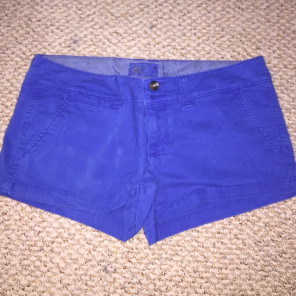 American Eagle Outfitters blue shorts