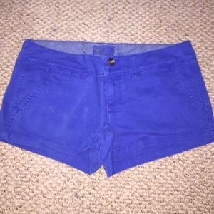 American Eagle Outfitters blue shorts