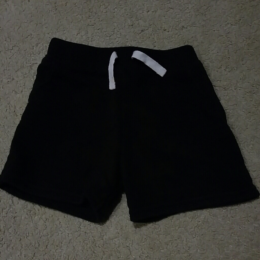 Black Drawstring shorts