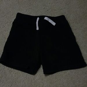 Black Drawstring shorts