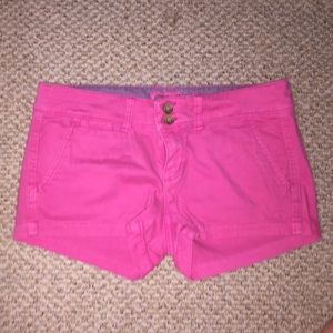 American Eagle pink shorts