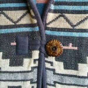 Flashback Jackets & Coats - Southwest Style Woven Bolero Jacket Flashback Jackets & Coats - Southwest Style Woven Bolero Jacket
