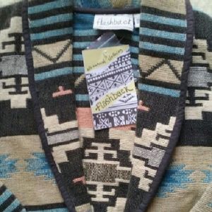Flashback Jackets & Coats - Southwest Style Woven Bolero Jacket Flashback Jackets & Coats - Southwest Style Woven Bolero Jacket