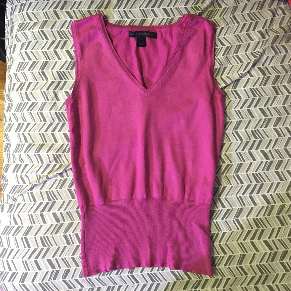 Express silk/cashmere vest