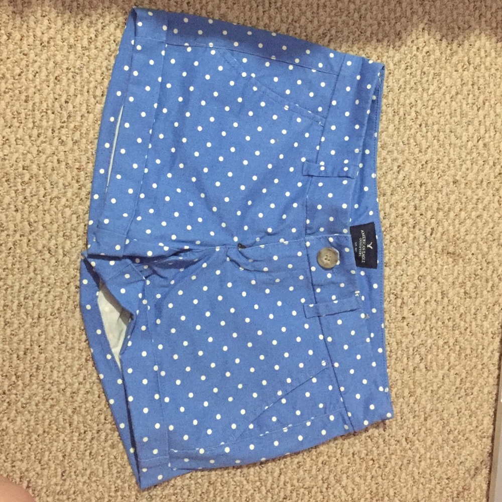 American Eagle polka dot shorts!