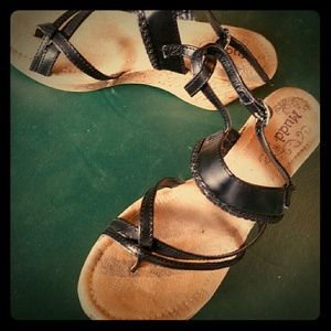 Mudd wedge sandals sz 10